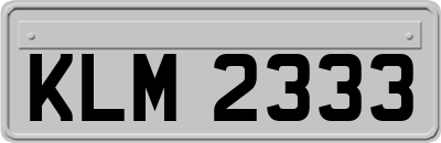 KLM2333