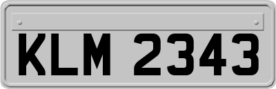 KLM2343