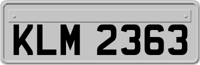 KLM2363