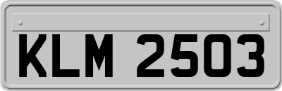 KLM2503