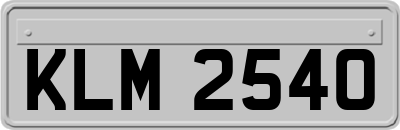 KLM2540