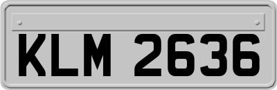 KLM2636