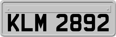 KLM2892