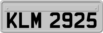 KLM2925