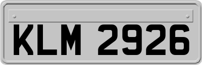 KLM2926