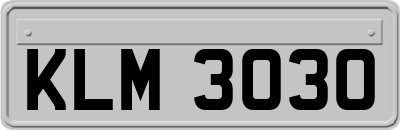 KLM3030