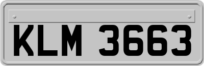 KLM3663