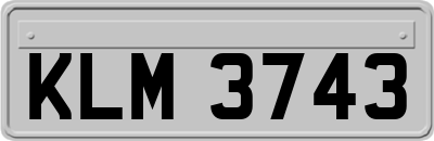 KLM3743