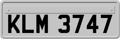 KLM3747