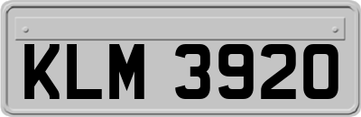 KLM3920