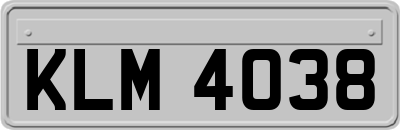 KLM4038