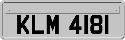 KLM4181