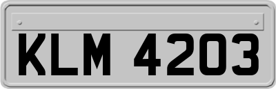 KLM4203