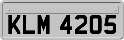 KLM4205