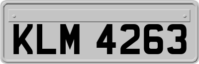 KLM4263