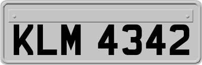 KLM4342