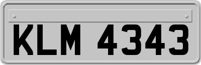 KLM4343