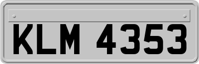 KLM4353