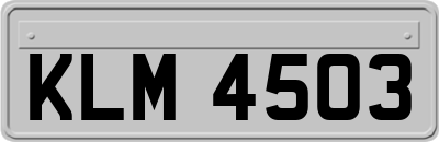 KLM4503