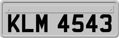 KLM4543