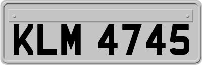KLM4745