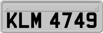KLM4749