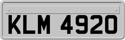 KLM4920