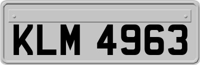 KLM4963