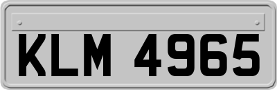 KLM4965