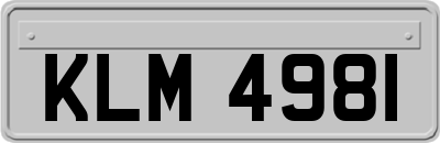 KLM4981