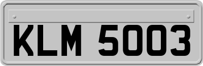 KLM5003