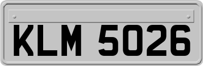 KLM5026