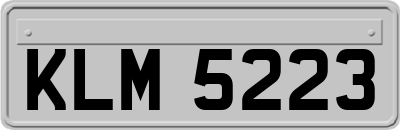 KLM5223
