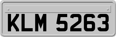 KLM5263