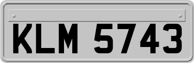KLM5743