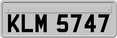 KLM5747