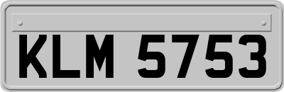 KLM5753