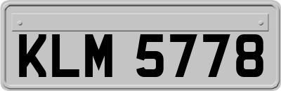 KLM5778