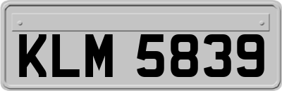 KLM5839