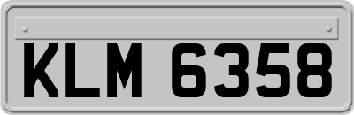 KLM6358