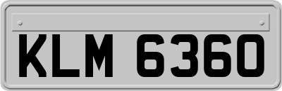 KLM6360