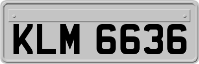 KLM6636