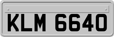 KLM6640