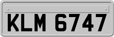 KLM6747