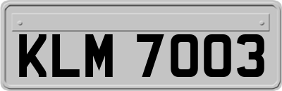 KLM7003