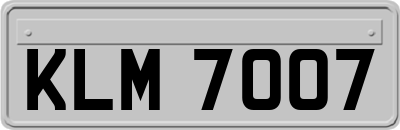 KLM7007