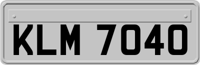 KLM7040