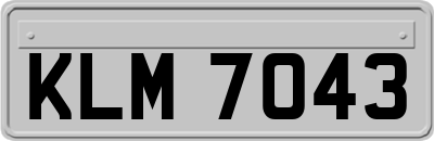 KLM7043