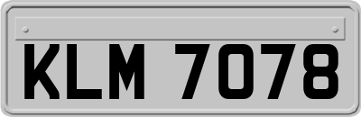 KLM7078