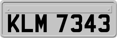KLM7343